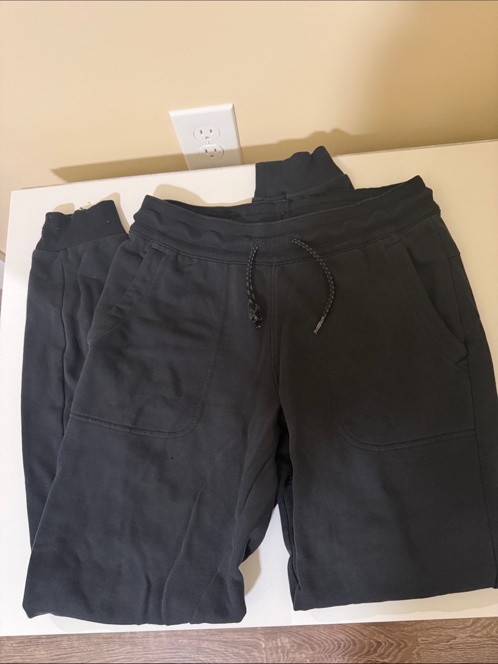 Columbia Black Drawstring Jogger Pants